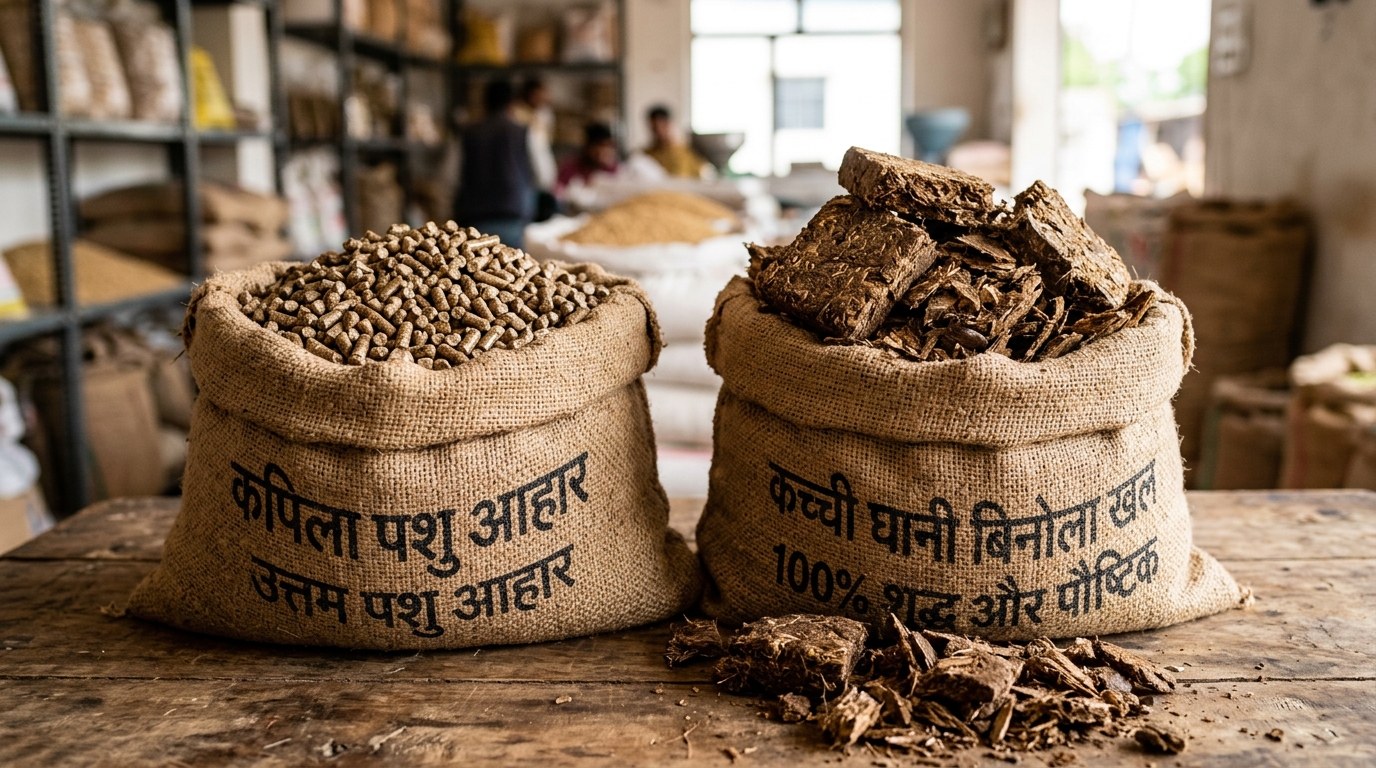 Cattle Feed Pellets and Binola Khal